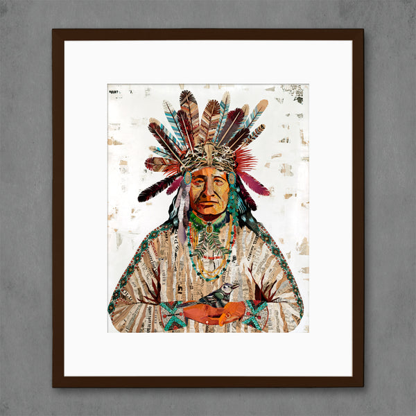 FATHER NATURE limited edition paper print