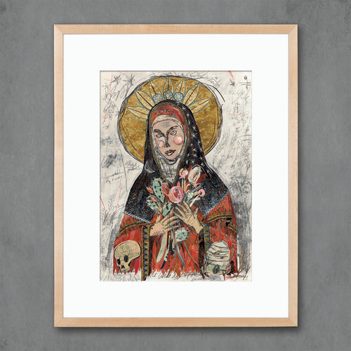 MARY OF THE FIELDS limited edition paper print