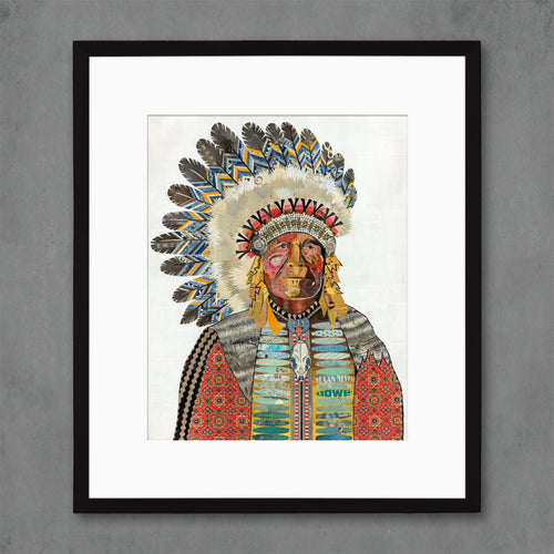 Dolan Geiman Native American portraiture print