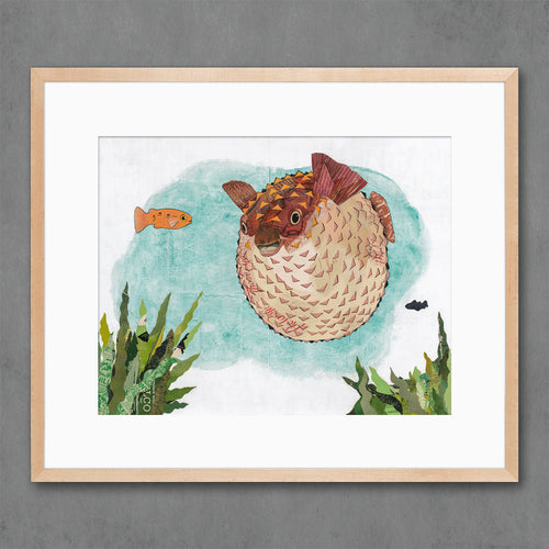 PRICKLY BALLOON limited edition paper print