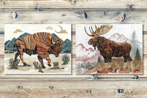 Bison-Moose Set
