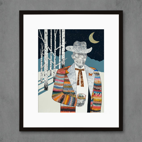 ASPEN COWBOY limited edition paper print