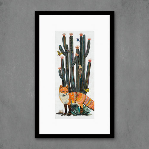 CACTUS COUNTRY (FOX) limited edition paper print