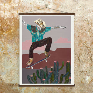 thumbnail for CACTUS RODEO limited edition paper print