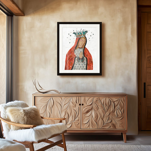 CELESTIAL QUEEN (PAPRIKA) limited edition paper print