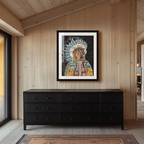 AMERICAN HERITAGE CHIEF (CONSTELLATION) limited edition paper print