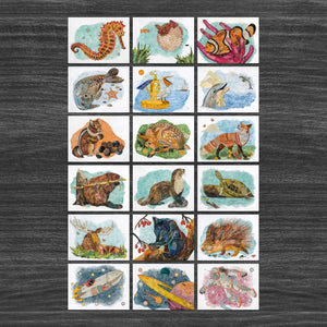 thumbnail for 18 Original Collages for a Children's Hospital in Boston