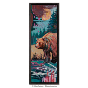 thumbnail for FULL MOON GRIZZLY original painting