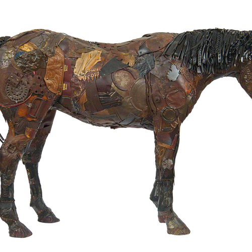 CUSTOM HORSE original 3D sculpture
