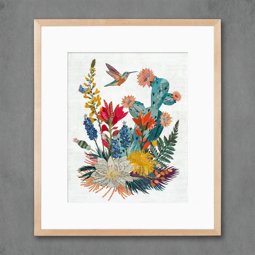 HIGH DESERT POSY limited edition paper print