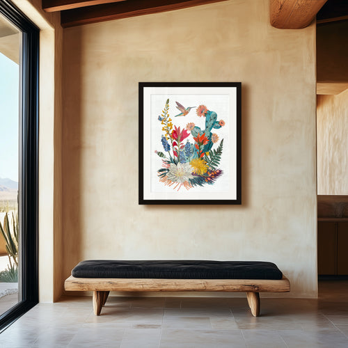 HIGH DESERT POSY limited edition paper print