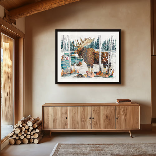 MOUNTAIN MONARCH limited edition paper print