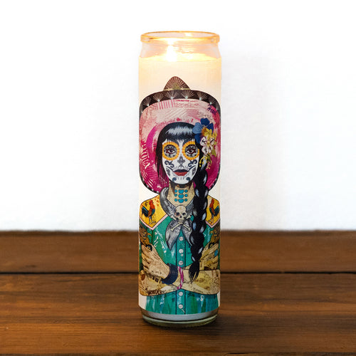 PINK LIBRA prayer candle