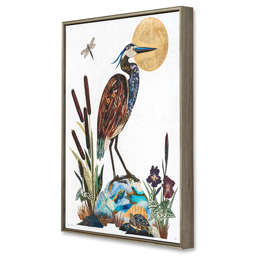 RIVER SAINT HERON canvas print with float frame