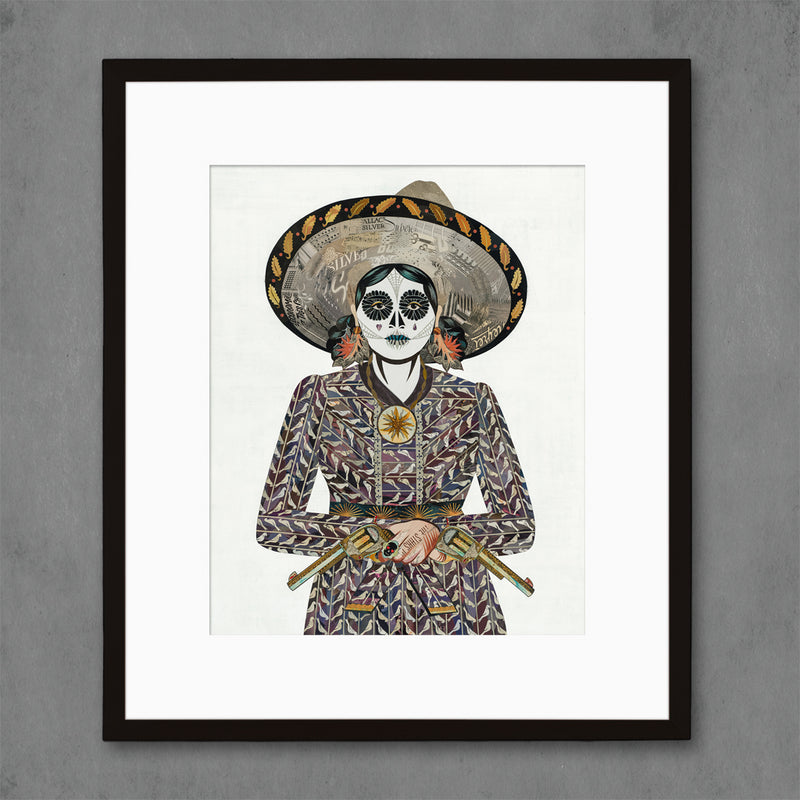 main image for ADELITA (EGGPLANT)  limited edition paper print