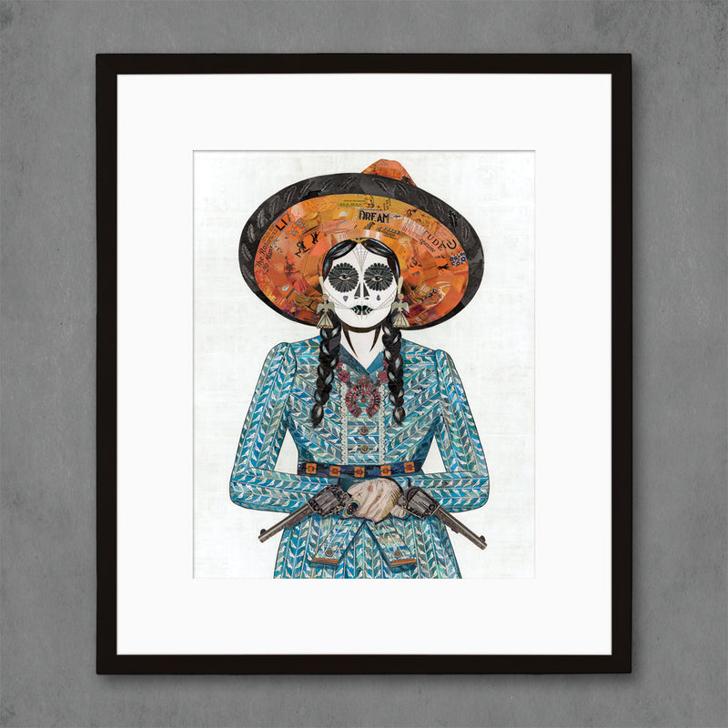 main image for ADELITA (BLUE) limited edition paper print