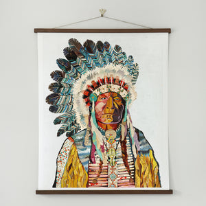 thumbnail for AMERICAN HERITAGE CHIEF limited edition paper print