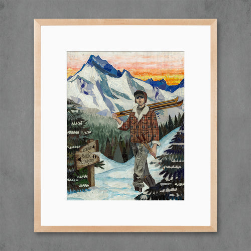 BACKCOUNTRY limited edition paper print
