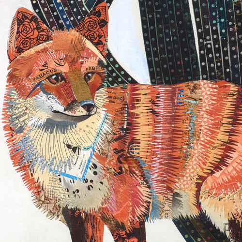 BAJA BACKCOUNTRY (FOX) canvas print with float frame