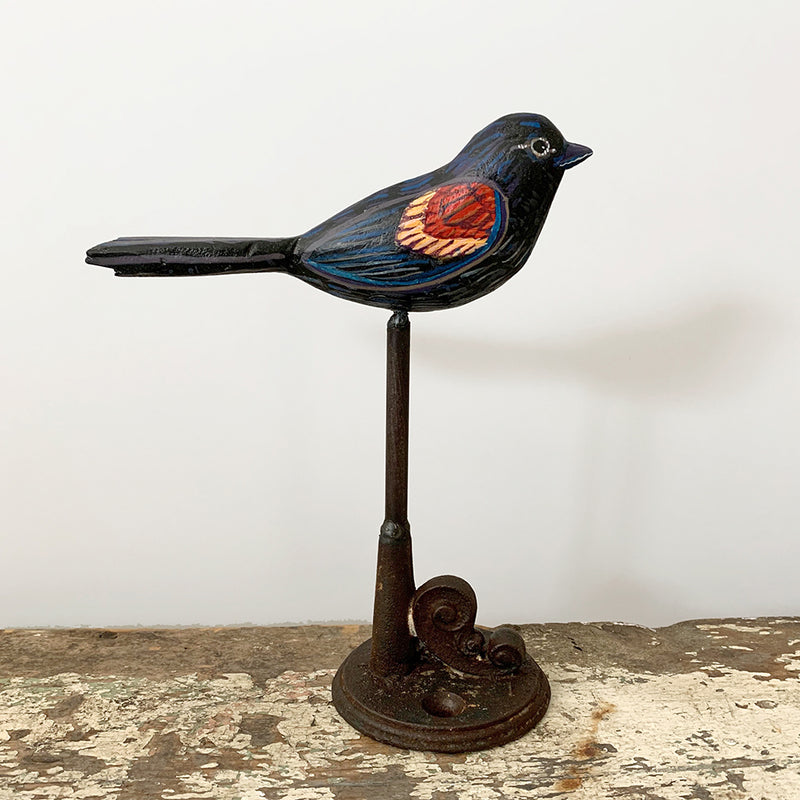 main image for BLACKBIRD SCULPTURE (small work) original 3D sculpture