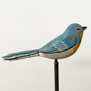 thumbnail for BLUEBIRD SCULPTURE (small work) original 3D sculpture