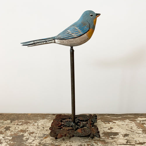BLUEBIRD SCULPTURE (small work) original 3D sculpture