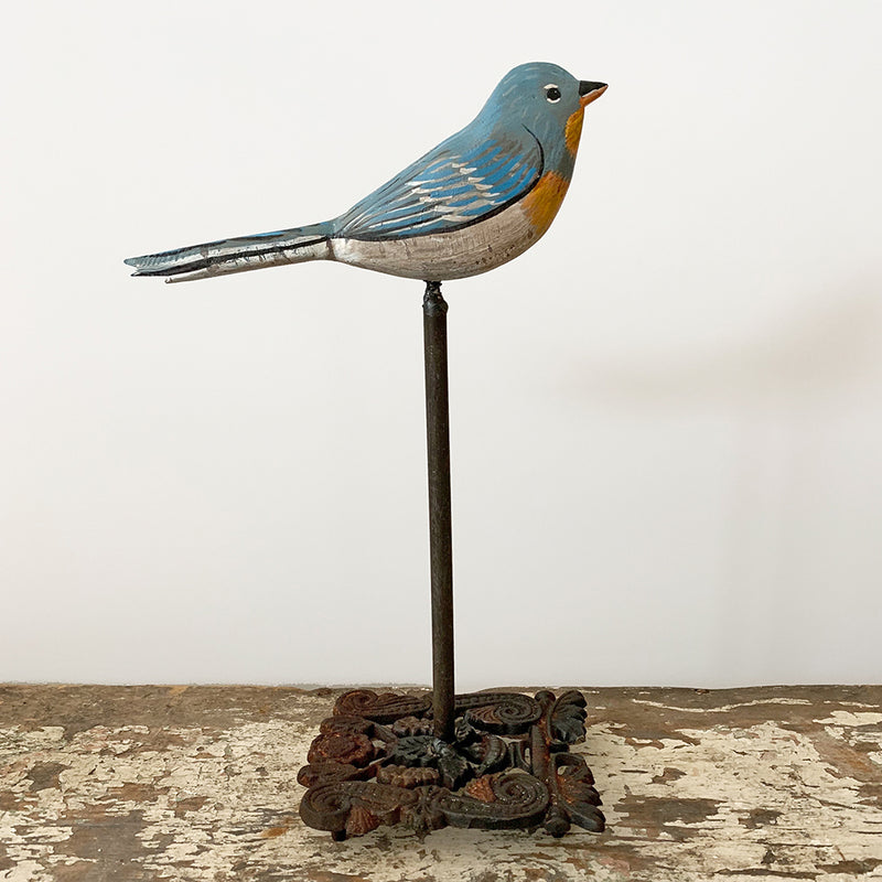 main image for BLUEBIRD SCULPTURE (small work) original 3D sculpture