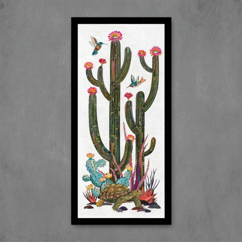 CACTUS COUNTRY (TORTOISE) limited edition paper print