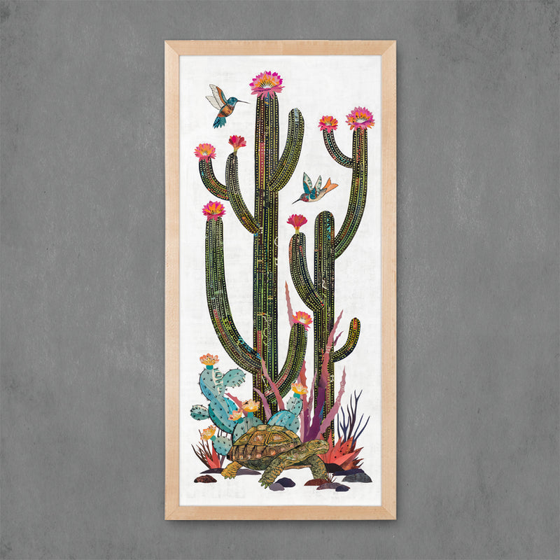 CACTUS COUNTRY (TORTOISE) limited edition paper print