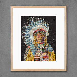thumbnail for AMERICAN HERITAGE CHIEF (CONSTELLATION) limited edition paper print