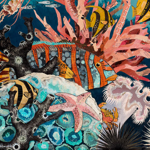 thumbnail for CORAL REEF (2023 EDITION) original paper collage