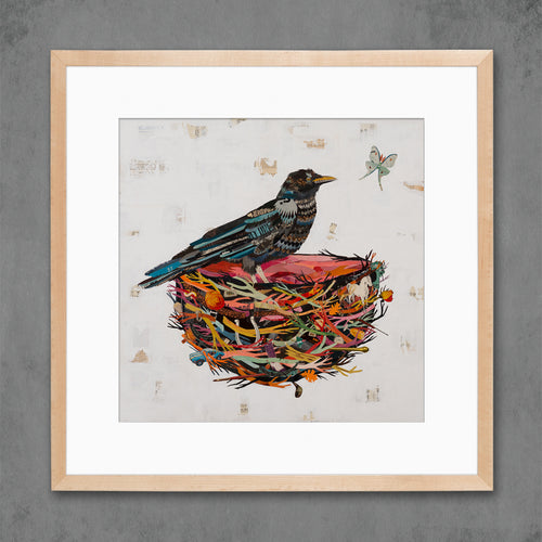 CROW MOON limited edition paper print