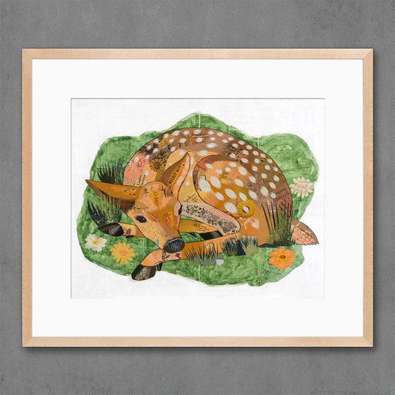 SLEEPING BEAUTY limited edition paper print