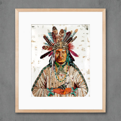 FATHER NATURE limited edition paper print