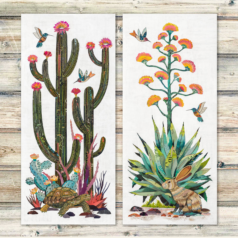 CACTUS COUNTRY (JACKRABBIT) limited edition paper print