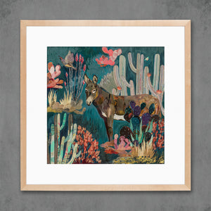 thumbnail for BURRO COUNTRY limited edition paper print