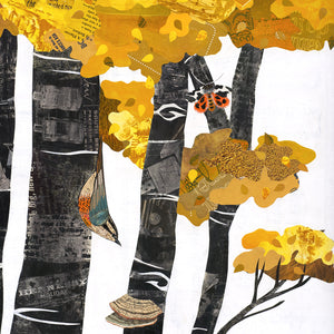 thumbnail for HIGH COUNTRY AUTUMN original paper collage