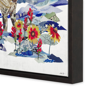 thumbnail for LINEAGE canvas art print with float frame