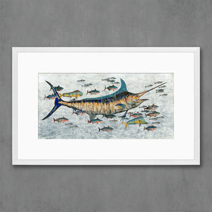 thumbnail for MARLIN limited edition paper print