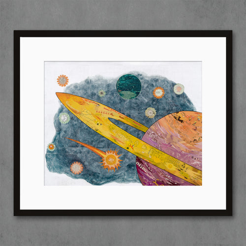 space nursery decor features the solar system and all the planets for kids room
