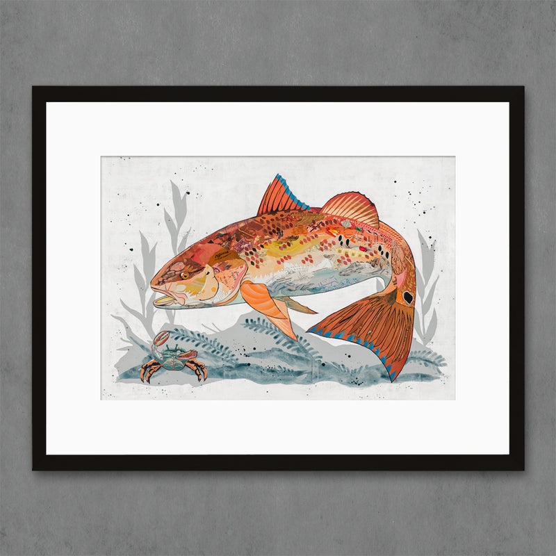main image for REDFISH limited edition paper print