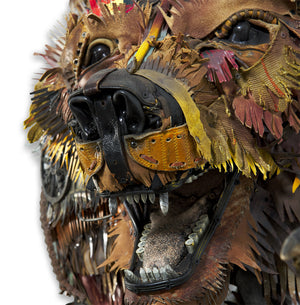 thumbnail for CUSTOM LIFE-SIZE 9' GRIZZLY original 3D sculpture