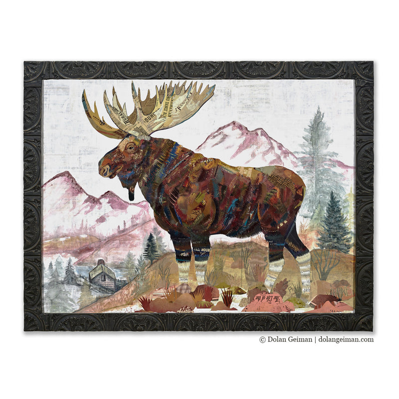 main image for ROCKY MOUNTAIN SENTINEL original paper collage