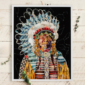 thumbnail for AMERICAN HERITAGE CHIEF (CONSTELLATION) limited edition paper print