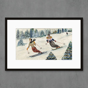 thumbnail for SNOW DAY IN STEAMBOAT limited edition paper print