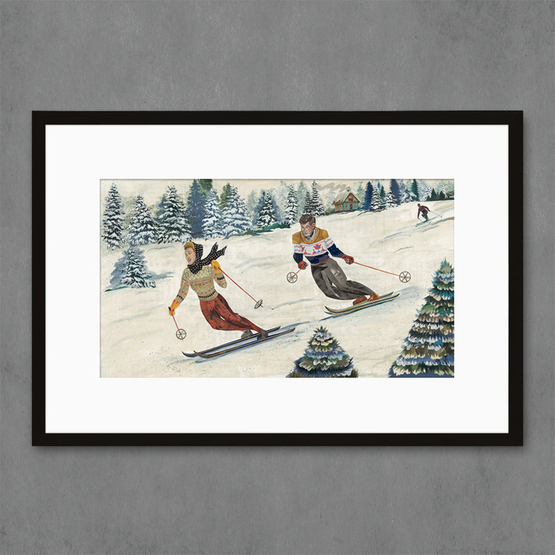 main image for SNOW DAY IN STEAMBOAT limited edition paper print