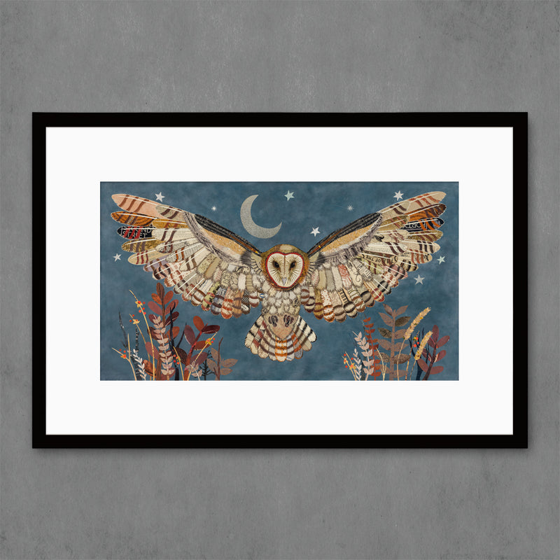 main image for THE PROTECTOR (BARN OWL) limited edition paper print