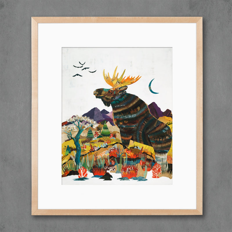 TRAIL OF THE GREAT KING limited edition paper print
