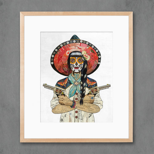 VAQUERA SUDOESTE (SPHINX MOTH) limited edition paper print