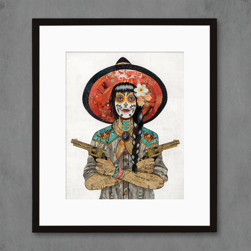 main image for VAQUERA SUDOESTE (PAINTED LADY) limited edition paper print
